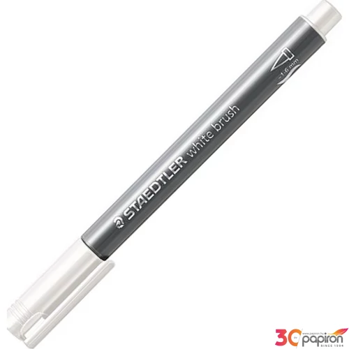 Dekormarker Staedtler fehér Design Journey Metallic Brush TS83210