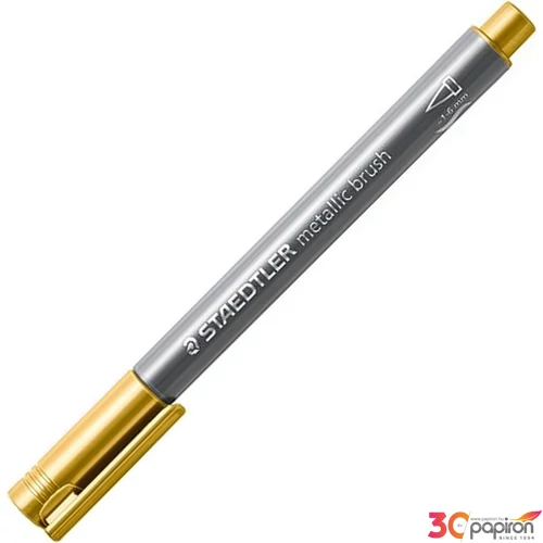 Dekormarker Staedtler arany Design Journey Metallic Brush TS832111