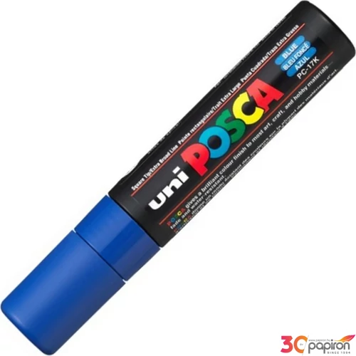 Decormarker UNI-BALL Posca 0,9-1,3mm vízbázisu akril mark égszínkék Írószerek UNI Posca PC-3M SKY BLUE