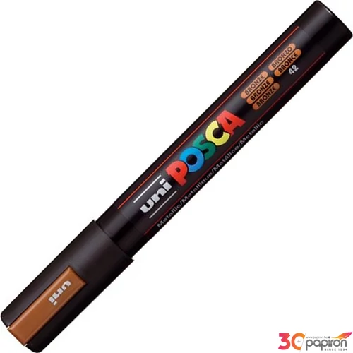 Dekormarker Uni 1,8-2,5 mm, Posca PC-5M, bronz