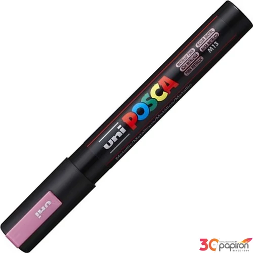 Dekormarker Uni 1,8-2,5 mm, Posca PC-5M, metálrózsaszín