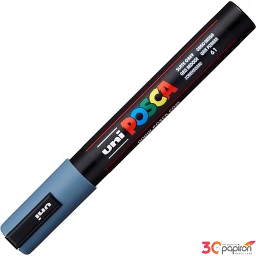 Dekormarker Uni 1,8-2,5 mm, Posca PC-5M, palaszürke