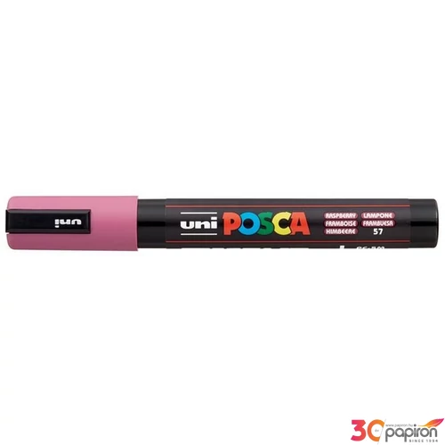 Dekormarker Uni Posca 5M 1,8-2,5mm, málna filctoll, marker