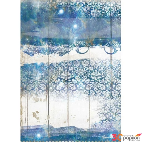 Decoupage rizspapír A4 Romantika textúra csipkével