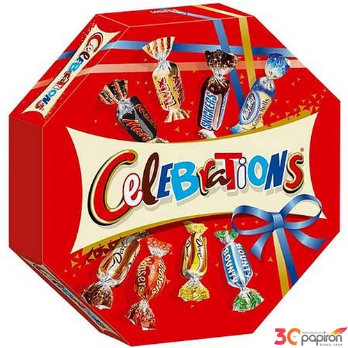 Desszert ünnepi dobozban 196 g Celebrations