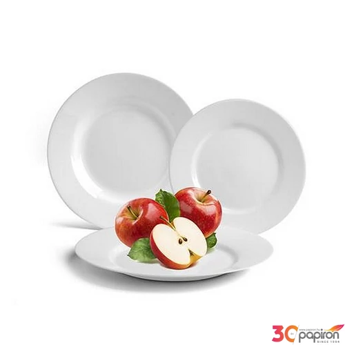 Desszertes tányér fehér 19cm 24db-os szett, GastroLine