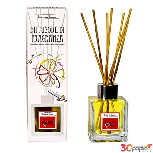 Diffúzor-Calabriai illóolaj rattanpálcával, 100ml, Agrumi (Citrus)