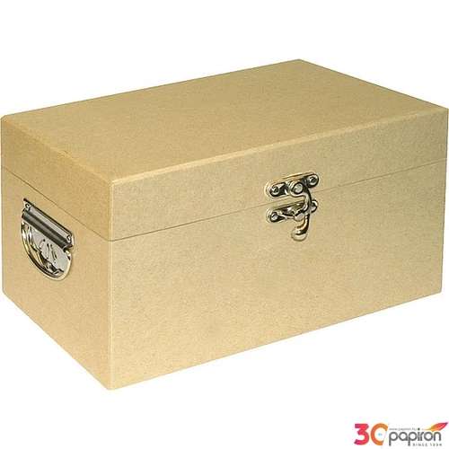 Doboz natúr karton trunk fogóval KC65P