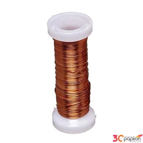 Drót réz 1mm réz 20m/tekercs
