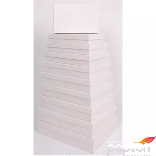 Díszdoboz téglalap alakú S10/3 papír, fehér Az ár egy dobozra vonatkozik