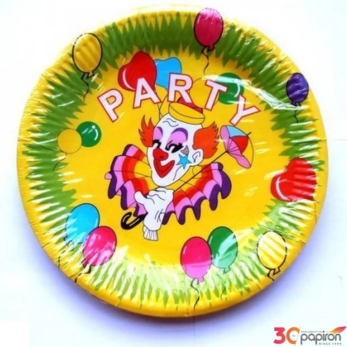 Party tányér 23 cm 20 db/csomag