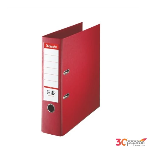 Iratrendező Esselte STANDARD PLUS VIVIDA A4 80mm élvédővel piros Esselte