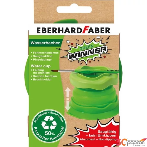 Eberhard-Faber ecsettál 24 összecsukható GREEN WINNER