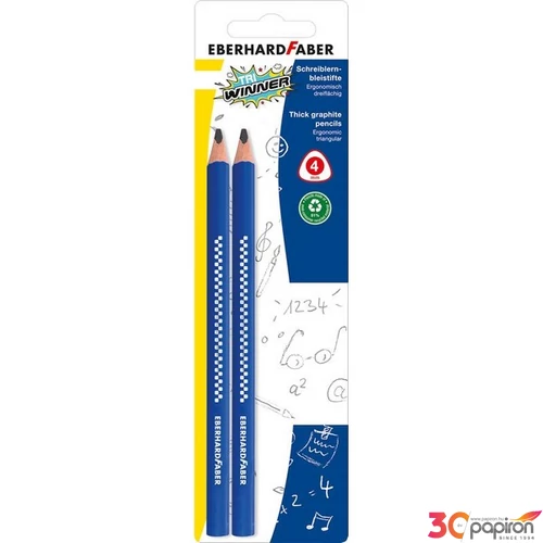 Eberhard-Faber grafitceruza 24 szett 2db-os TRI WINNER B BL.