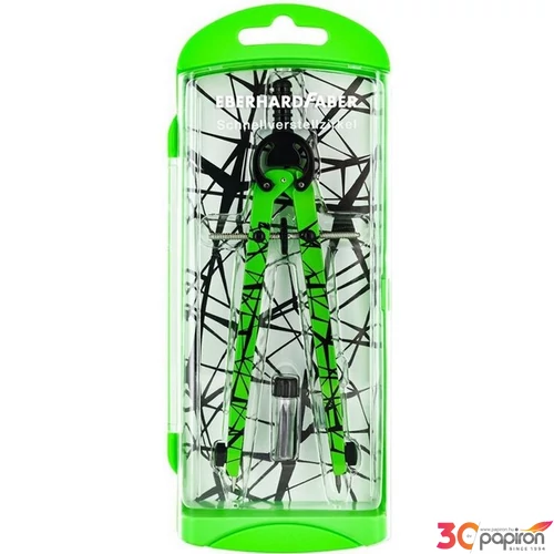 Eberhard-Faber körző 25 készlet gyorsállítóval NEON zöld 