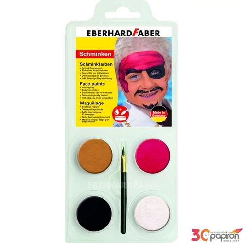 Eberhard Faber Arcfesték Arcfestő készlet 4db-os KALÓZ E579014
