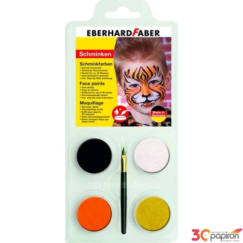 Eberhard Faber Arcfesték Arcfestő készlet 4db-os TIGRIS E579013