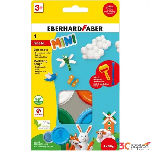 Eberhard Faber gyurma speciális 4x50g + kiegészítők E572516