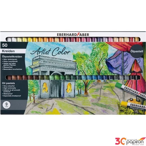 Eberhard Faber olajpasztell kréta készlet 50db-os ARTIST COLOR