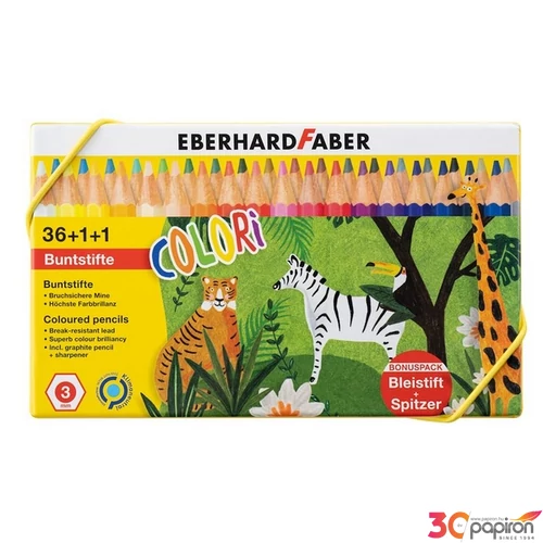 Eberhard Faber Színes ceruza 36db-os+grafitceruza+hegyező COLORI