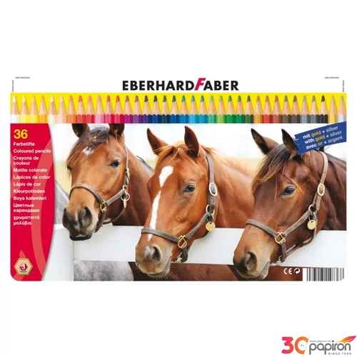 Eberhard Faber Színes ceruza 36db fémdobozos E514836