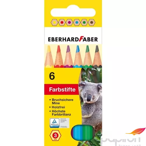Eberhard Faber színes ceruza 6db mini készlet E514906