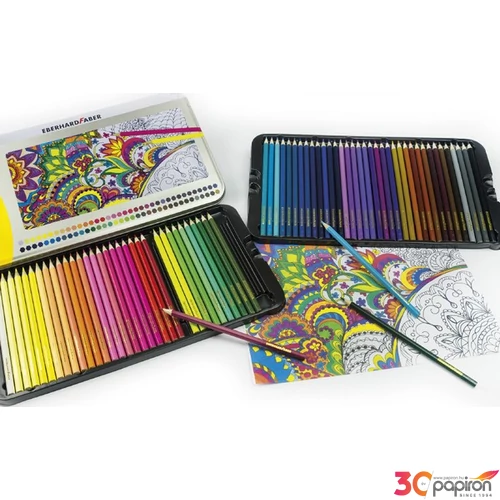 Eberhard Faber színes ceruza 72db fém dobozban készlet E514872