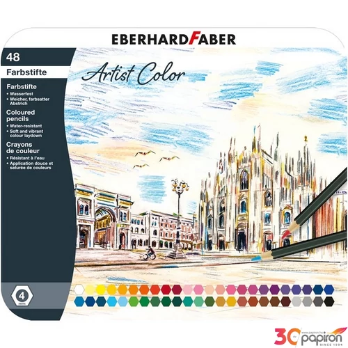 Eberhard Faber színes ceruza 48Db-Os Fém Dobozban ARTIST COLOR