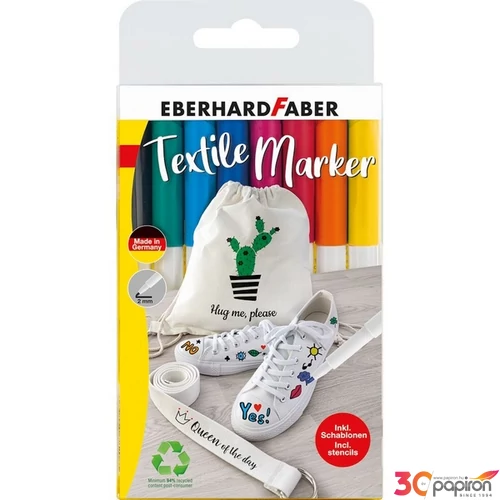 Eberhard Faber Textilfilc 8db-os E578208