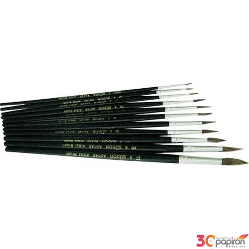 Ecset 0-as Hobbyművész Art145 Südor155-2/0 - kecskeszőr Artist Brush Művészecset