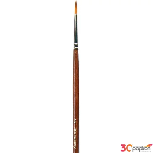 Ecset Munkácsy 2-es tűhegyű, gold,szintetikus, sörte M875.02 Művészeti kellék !