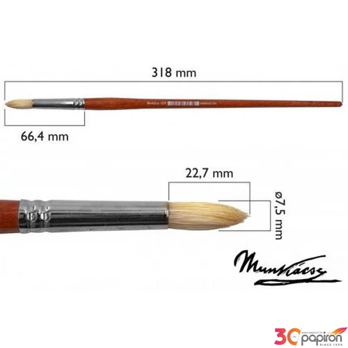 Ecset Munkácsy 12-es tű, sörte, hosszú nyél Művészeti kellék !