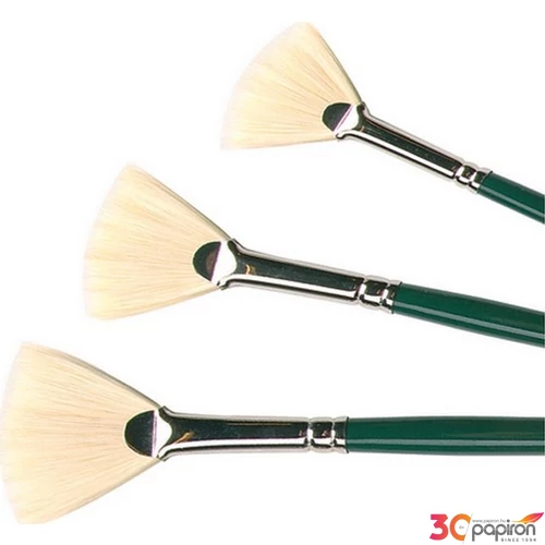 Ecset Munkácsy 4-es legyező, sörte M430F Művészeti kellék !