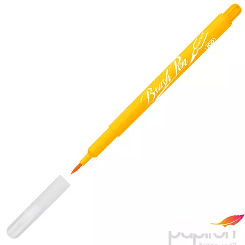 Ecsetiron Brush Pen ICO narancssárga - 27 marker, filctoll, ecsetfilc