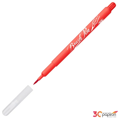 Ecsetiron Brush Pen Ico piros - 10 marker, filctoll, ecsetfilc