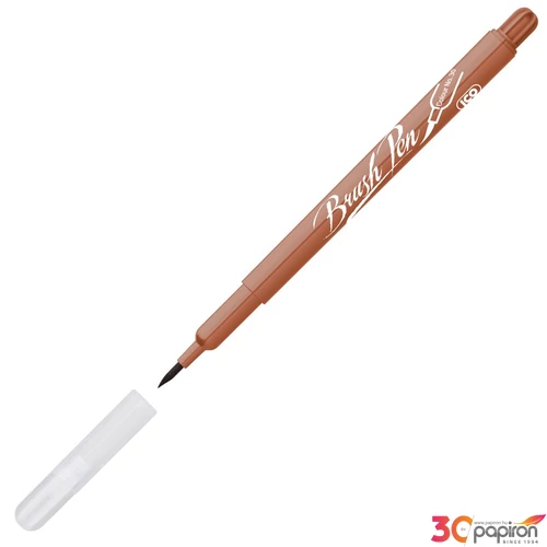 Ecsetiron Brush Pen ICO sötétbarna - 30 marker, filctoll, ecsetfilc