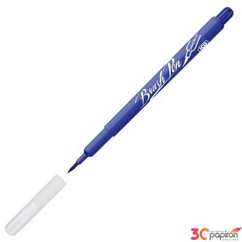 Ecsetiron Brush Pen ICO sötétkék - 53 marker, filctoll, ecsetfilc