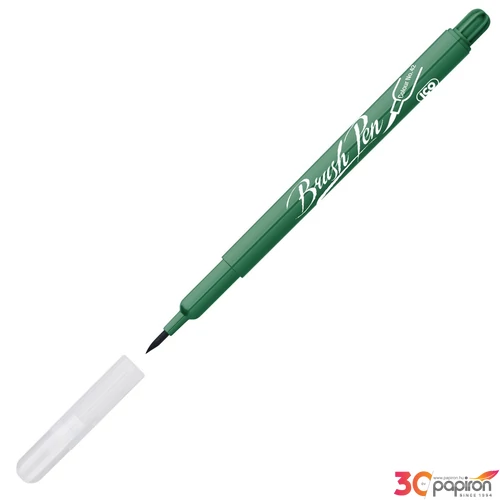 Ecsetiron Brush Pen ICO sötétzöld - 42 marker, filctoll, ecsetfilc