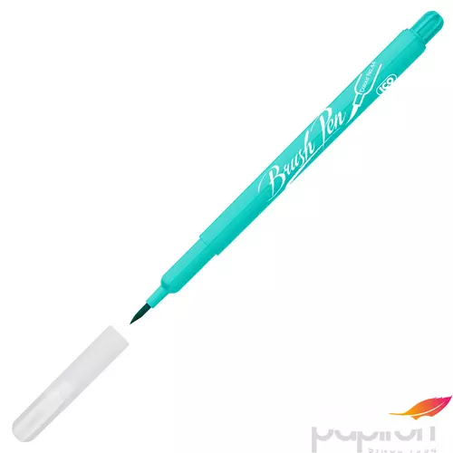 Ecsetiron Brush Pen ICO türkiz zöld - 44 marker, filctoll, ecsetfilc