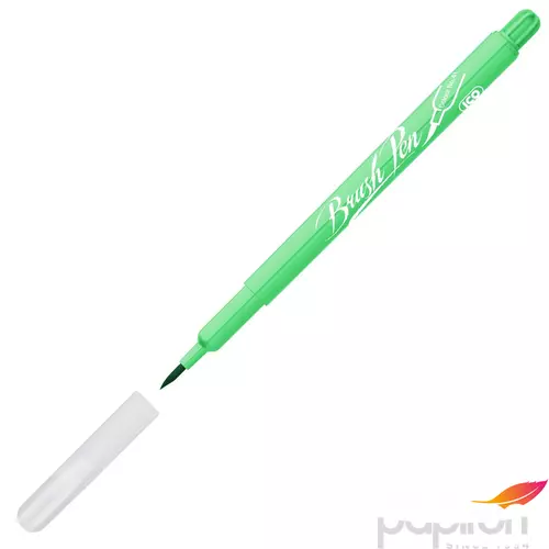 Ecsetiron Brush Pen ICO világoszöld - 41 marker, filctoll, ecsetfilc