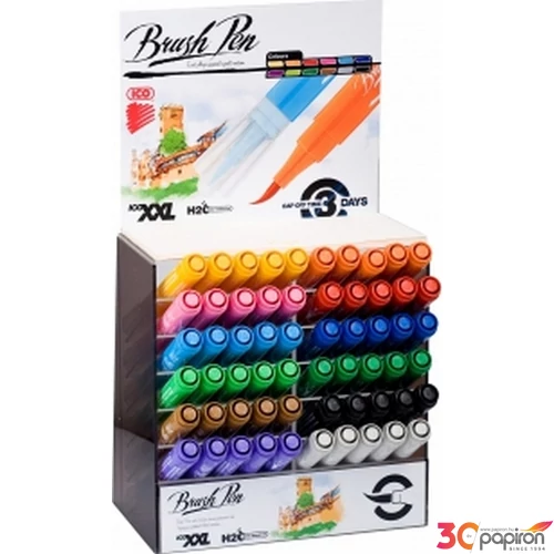 Ecsetiron Brush PenxXL ICO vegyes színekben marker, filctoll, ecsetfilc