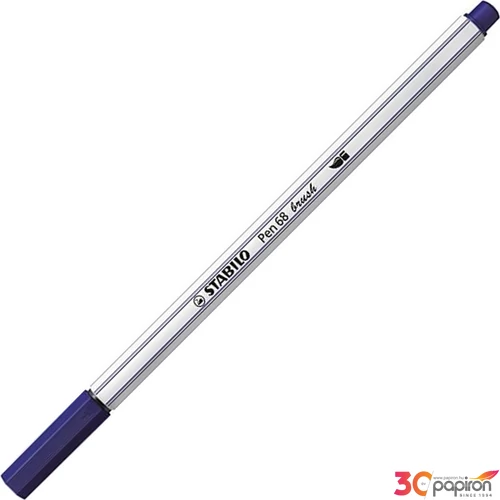 Ecsetiron sötétkék Stabilo Pen 68' Brush Írószerek STABILO 568/22