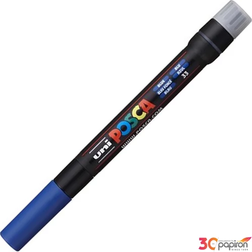 Ecsetiron Uni Ecsetirón, UNI "Posca PCF-350", kék