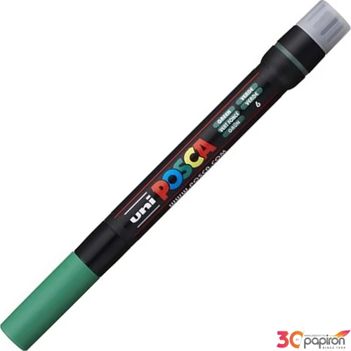 Ecsetiron Uni Ecsetirón, UNI "Posca PCF-350", zöld