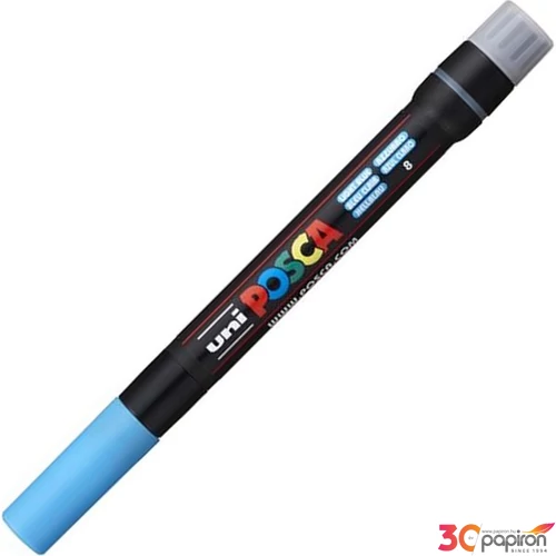 Ecsetiron Uni Posca PCF-350 világoskék