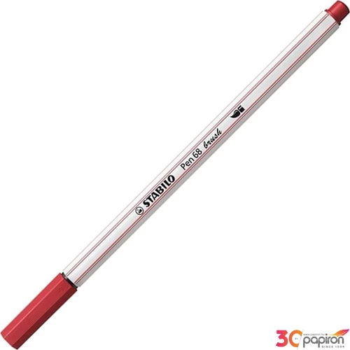 Ecsetiron vörös Stabilo Pen 68' Brush Írószerek STABILO 568/50