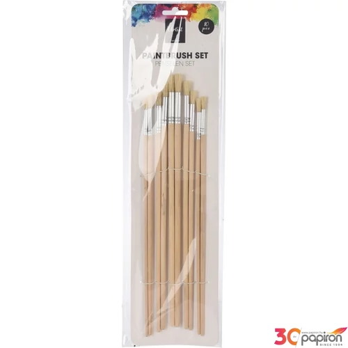 Ecsetkészlet Artis '24 10db-os művész ecset kezdőknek kpm