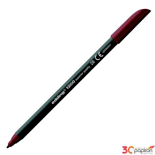 Edding 1200 marker angol piros marker, filctoll
