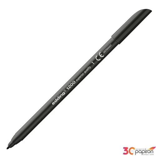 Edding 1200 marker fekete marker, filctoll