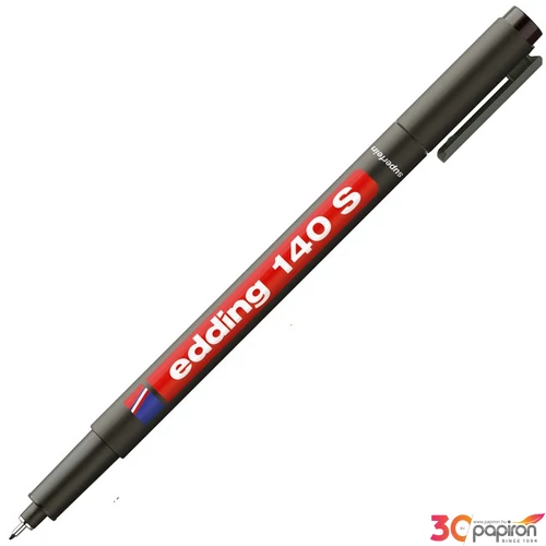 Edding 140S fekete OHP OHP-permanent alkoholos marker 0,3mm filc, marker